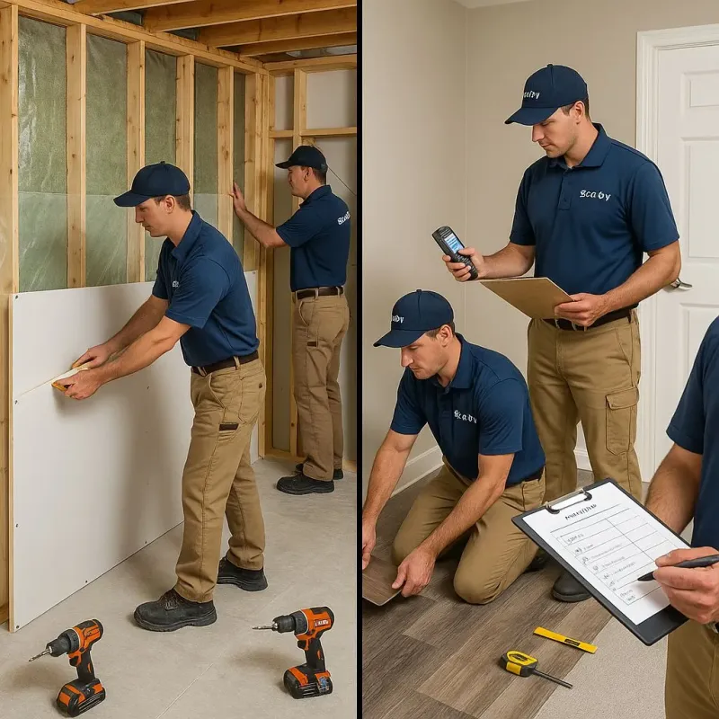 Repairs and Reconstruction process in Patchogue, NY