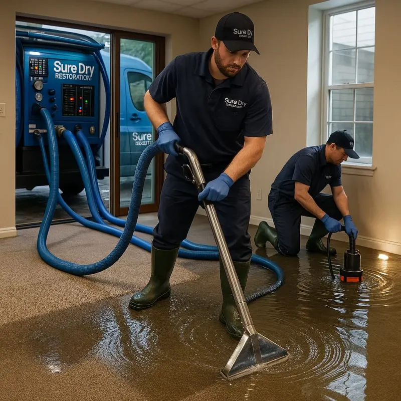 Water Extraction and Removal process in Patchogue, NY